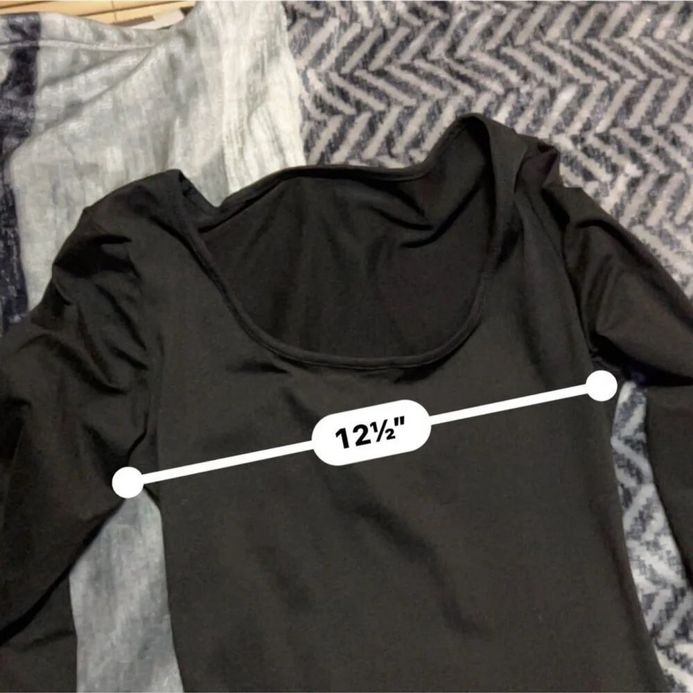 SHEIN Black Maxi Long Sleeve Dress Small - Picture 8 of 9